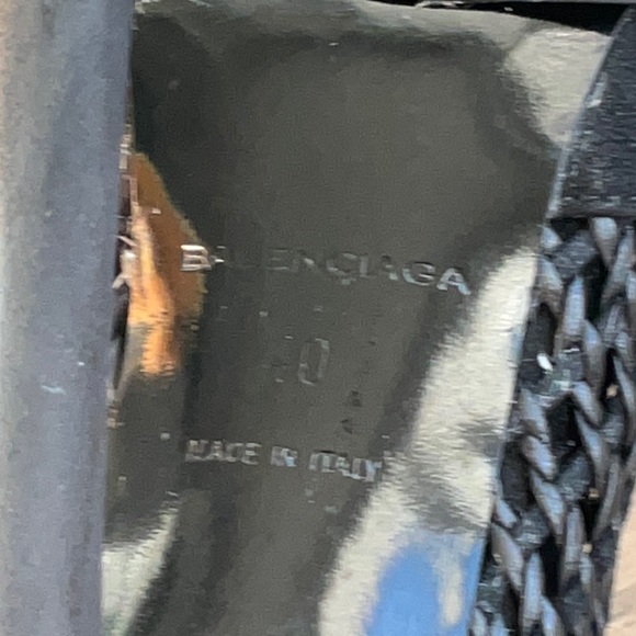 Balenciaga perforated platform heels size 40, US9 - Picture 8 of 13